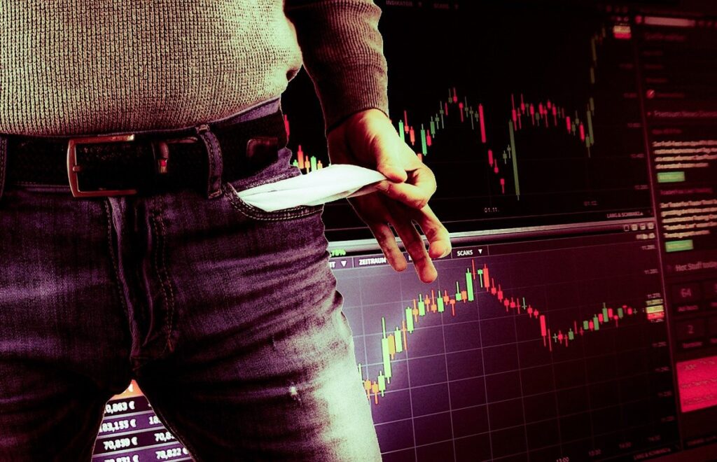 Tout perdre en trading conduit à la ruine