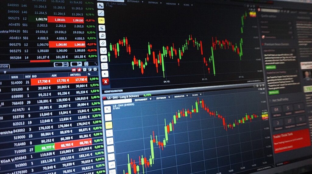 La volatilité des marchés influence le portefeuille de trading